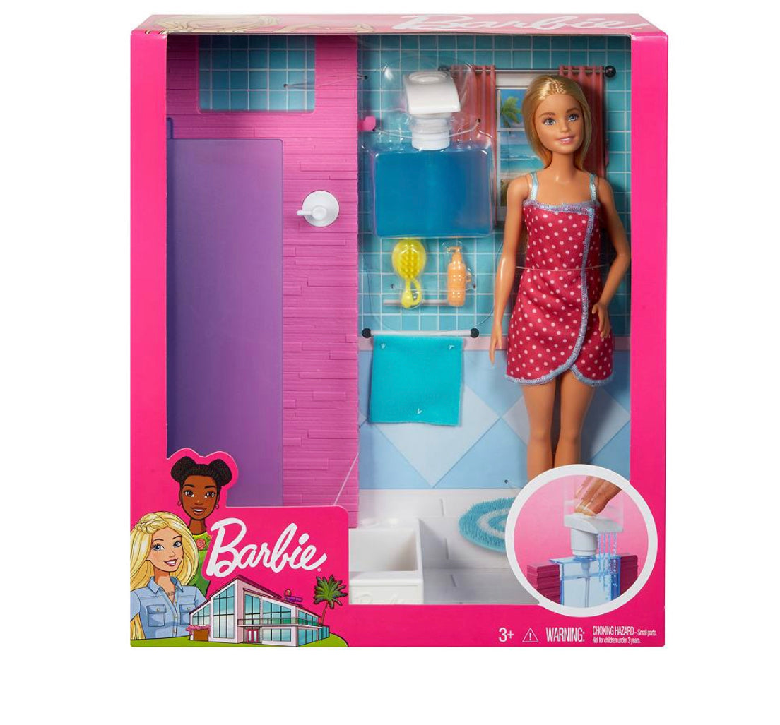 Bathroom barbie set sale