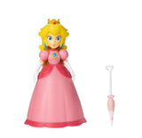 Nintendo Super Mario 4” Peach with Umbrella 2023 Action Figure Set