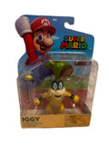 Nintendo Super Mario 4” Green Shell Iggy with Magic Wand 2022 Action Figure Set