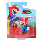 Nintendo Super Mario 2.5” Raccoon Mario Figure with Super Leaf Accessory 2021 New