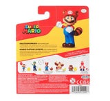 Nintendo Super Mario 2.5” Raccoon Mario Figure with Super Leaf Accessory 2021 New
