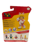 Nintendo Super Mario 4” Mario with Super Mushroom Action Figure Set