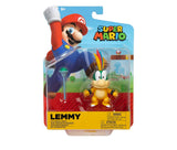 Nintendo Super Mario 4” Lemmy with Magic Wand Action Figure Set