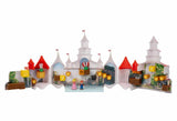 THE SUPER MARIO BROS. MOVIE – Mushroom Kingdom Castle Playset with Mini 1.25” Mario and Princess Peach Figures