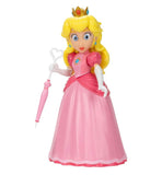 THE SUPER MARIO BROS. MOVIE 5 Inch Action Figure 2023 Peach Figure with Umbrella Accessory