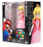THE SUPER MARIO BROS. MOVIE 5 Inch Action Figure 2023 Peach Figure with Umbrella Accessory
