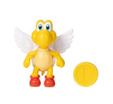 Nintendo Super Mario 4” Koopa Paratroopa with Coin Action Figure Set