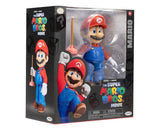 THE SUPER MARIO BROS. MOVIE 5 Inch Action Figure 2023 Mario Figure with Plunger Accessory New