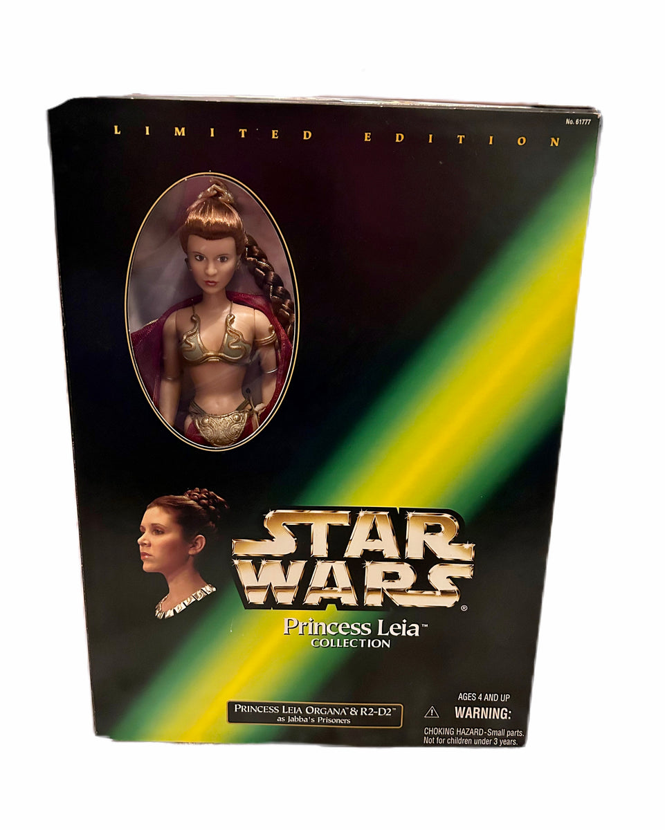 Vintage Star Wars 1998 Princess Leia Organa & R2-D2 as Jabba's Prisone A Toy Store On Elm Street Vintage Star Wars 1998 Princess Leia Organa & R2-D2 as Jabba's Prisone A Toy Store On Elm Street