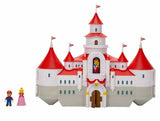 THE SUPER MARIO BROS. MOVIE – Mushroom Kingdom Castle Playset with Mini 1.25” Mario and Princess Peach Figures