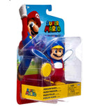 Nintendo Super Mario 4” Penguin Mario with Coin 2022 Action Figure Set