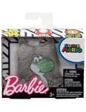 Barbie Super Mario Fashions Pack - Gray Yoshi Tank
