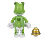 Nintendo Super Mario 4” Cat Luigi with Super Bell 2023 Action Figure Set