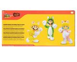 Nintendo Super Mario 3D World Multi-Pack Set 4” Cat Mario, Cat Peach, and Cat Luigi 2021 Action Figure Set, 3 Pack Set Bowsers Fury, 3 years and up