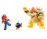 Nintendo Super Mario Bowser’s Lava Battle Set Mario vs Bowser Diorama 2023 Action Figure Set