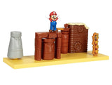World of Nintendo Super Mario Desert Playset 2.5” Mario Included 2021 Action Figure Set, Switch up the scene with interchangeable Stone Eye accessories, Rocking Statue! Sliding Pokey! Spinning Statue!