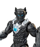 Marvel Avengers Mech Strike Monster Hunters Black Panther Toy, 6-Inch-Scale Action Figure with Accessory, Toys for Kids Ages 4 and Up