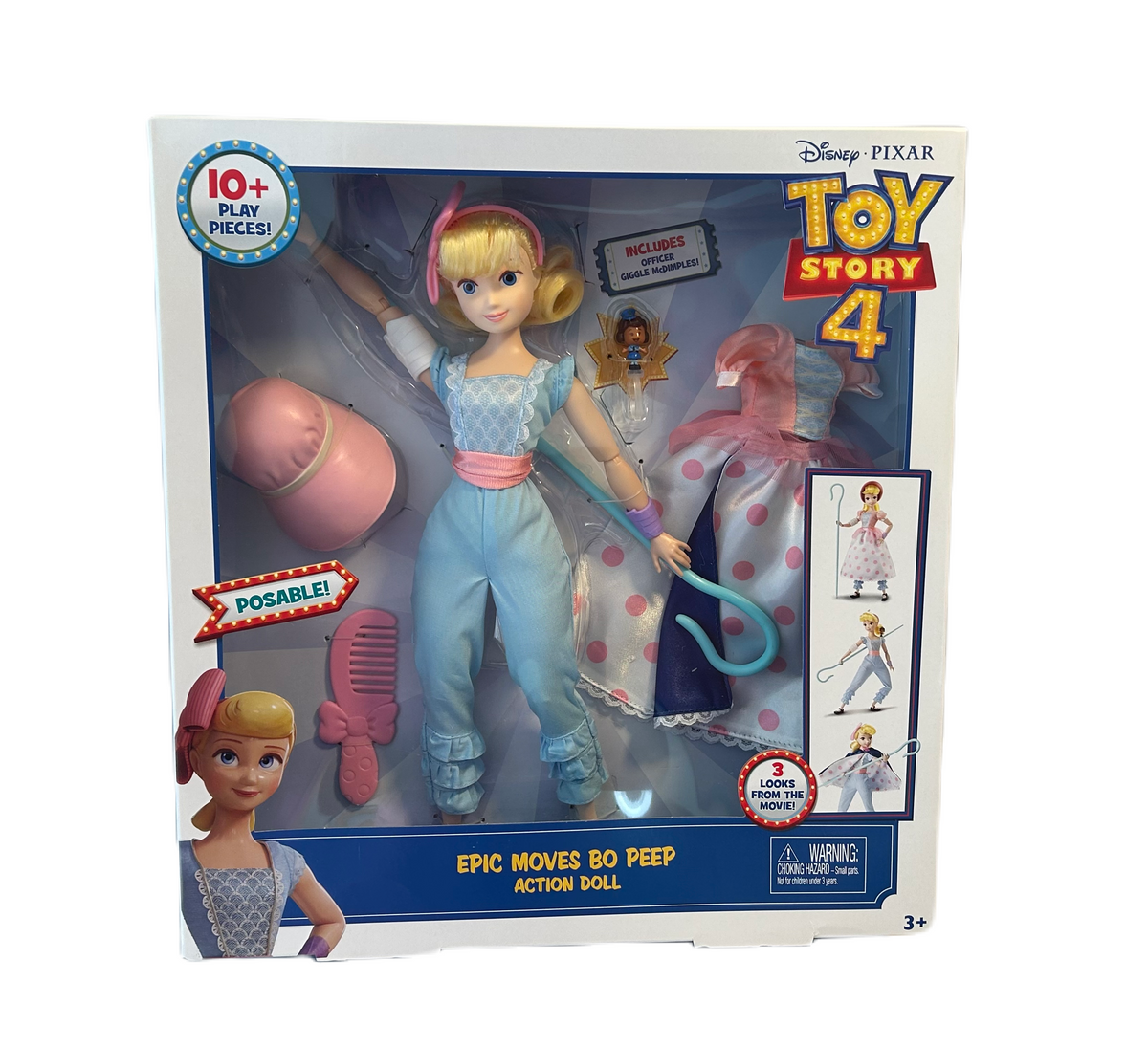 【激レア】Disney Pixar Bo Peep 人形　トイストーリー Disney Pixar 2018 Toy Story 4 Epic Moves Bo Peep Poseable Action