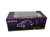Jada 1:24 Hollywood Rides Wednesday Purple Volkswagen Beetle including Wednesday Adams & Thing figurines Diecast Vehicle 2024