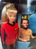 Vintage Barbie & Ken, Star Trek 1996 Gift Set 30th Anniversary 12” Mattel Collector Edition