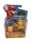 Nintendo Super Mario 4” Koopa Paratroopa with Coin Action Figure Set