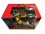 Nintendo Super Mario Bowser’s Lava Battle Set Mario vs Bowser Diorama 2023 Action Figure Set