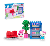 BLDR Hello Kitty and Friends Bow Vending Machine Building Set 0112 with Hello Kitty and My Melody Minifigures - Gift for Kids and Sanrio Fans Ages 8+
