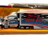 RoadRigz Die Cast Collection 2008 Speed Racer Jada 1:32 Semi Truck with Opening Hood - Package Opened