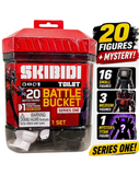 Skibidi Toilet Battle Bucket Series 1 with 20 Figures + Mystery Titan NEW Sealed 2025