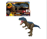 Mattel Jurassic World Super Colossal Allosaurus Action Figure, Extra Large Dinosaur Can Swallow 20 Mini Figures, 38-inch Long XL Action Play Toy