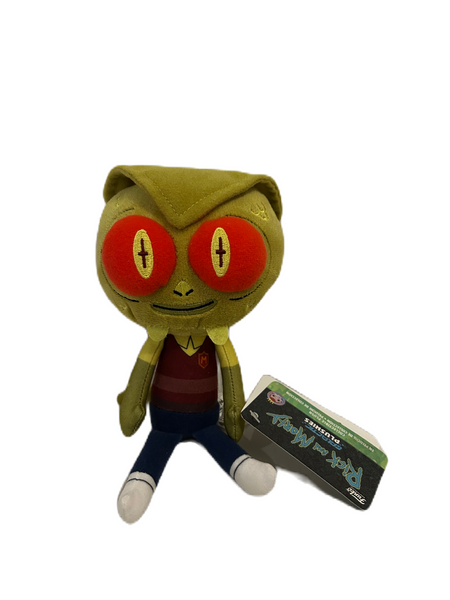 Rick and Morty Funko Lizard Morty 8" Galactic Plushies Plush 2018 New with Tag