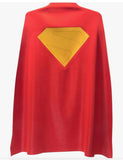 DC Comics SUPERMAN Power Cape Set Super Heroes Costume for Kids with Iconic Chest Plate with bending Iron Rod for Ages 4 and Up