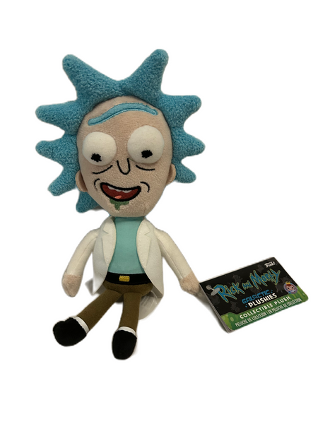 Funko Rick and Morty Funko Happy Rick 8" Galactic Plushies Plush 2017 New with Tag