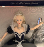 Barbie 1999 Special Millennium Edition, Millennium Princess Barbie, with Happy New Year 2000 Millennium Keepsake, Mattel 
atoystoreonelmstreet.com