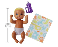 Barbie 2018 Skipper Babysitters Inc. Baby in diaper play set, with Purple Bottle, Mattel
atoystoreonelmstreet.com