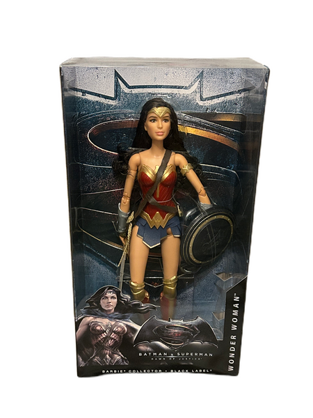 Barbie Collector, 2015 Black Label, Batman v Superman Dawn of Justice, 12” Wonder Woman Doll, Mattel
atoystoreonelmstreet.com