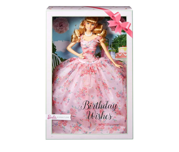 Barbie Signature 2018 Birthday Wishes Doll with Blonde Hair, 12” Wearing Floral Gown, with Doll Stand and Certificate of Authenticity
atoystoreonelmstreet.com