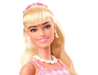 Barbie The Movie Doll, Margot Robbie as Barbie, 2022 Collectible Doll Wearing Pink & White Gingham Dress with Daisy Chain Necklace, Mattel
atoystoreonelmstreet.com