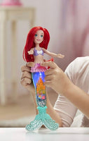 Disney Princess 2019 Glitter 'n Glow Ariel Doll with Lights, Mermaid Tail with Water, Sparkles, and Seashells Inside, Toy for Kids and Fans of Disney Movies
atoystoreonelmstreet.com