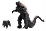 Jada Toys – Godzilla X Kong: Heat-Ray Breath Godzilla Remote Control Figure – Lights & Sounds, Atomic Breath, Tail Whip Action – 2 Feet Long – Ages 8+