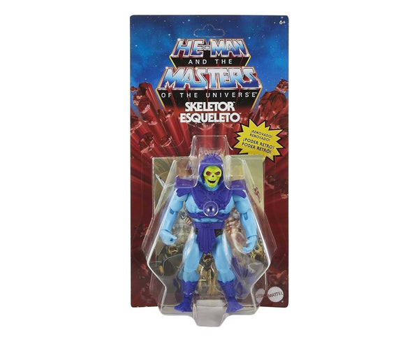 Masters of the Universe Origins 2019 Skeletor Evil Lord of Destruction! Action Figure, 5.5-inch Collectible MOTU Figure with Accessory Retro Play! - A Toy Store On Elm Street