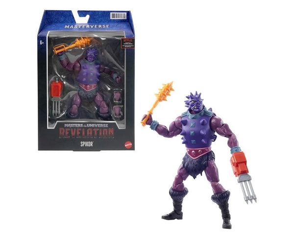 Masters of the Universe Masterverse Collection, Revelation Spikor 7-in Motu Battle Figure for Storytelling Play and Display, Gift for Kids Age 6 and Older and Adult Collectors.
atoystoreonelmstreet.com
#atoystoreonelmstreet 