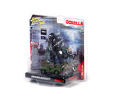 Johnny Lightning 2019 Godzilla Ground Assault! Release 1 Willy’s MB Jeep Diorama 1/64 Scale