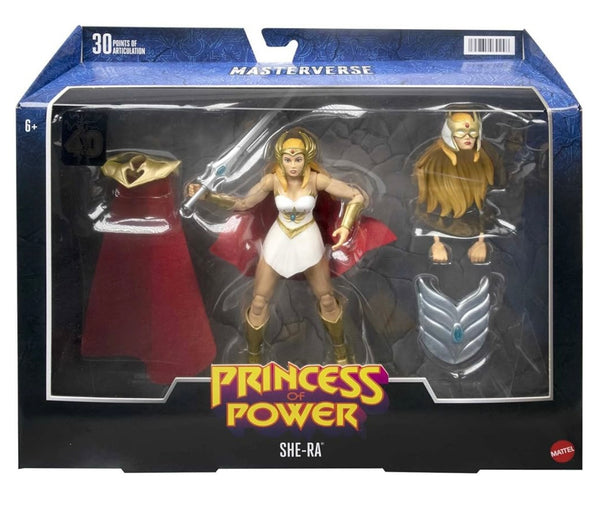 Masters of the Universe Masterverse Princess Power She-Ra Deluxe Action Figure with Accessories, 7-inch MOTU Collectible Gift - A Toy Store On Elm Street