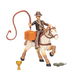 Indiana Jones Worlds of Adventure with Horse Action Figure Set, 2.5-inch, Action Figures for Kids Ages 4 and Up