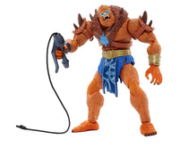 Masters of the Universe New Eternia Beast Man Deluxe Giant Articulated Masterverse Monster Figure (8 inch) with Accessories, Collectable. - A Toy Store On Elm Street