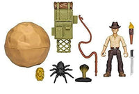 Indiana Jones Worlds of Adventure with Adventure Backpack Action Figure Set, 2.5-inch, Action Figures for Kids Ages 4 and Up