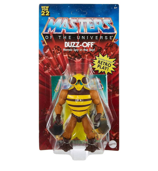 Masters of the Universe Origins 2021 Buzz-Off Action Figure, 5.5-inch Collectible MOTU Figure with Accessory Retro Play! @ A Toy Store On Elm Street 
