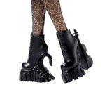 Monster High Wednesday Doll & Accessories, Wednesday Addams Collectible in Nevermore Academy Uniform with Thing & Backpack, Doll Stand. Monster High Wednesday Doll and Accessories, Enid Sinclair Collectible in Pink Fashion with Beret & Backpack, Doll Stan