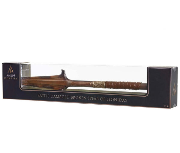 Assassin's Creed Odyssey Battle Damaged Broken Spear of Leonidas Replica New in Package